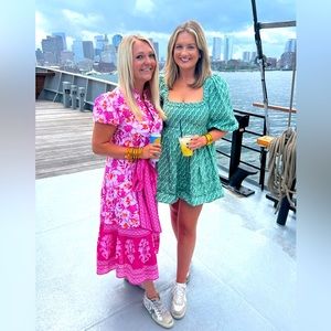 Celina Moon Wrap Midi Dress